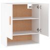 vidaXL Wall Cabinet White 60x31x70 cm Engineered Wood