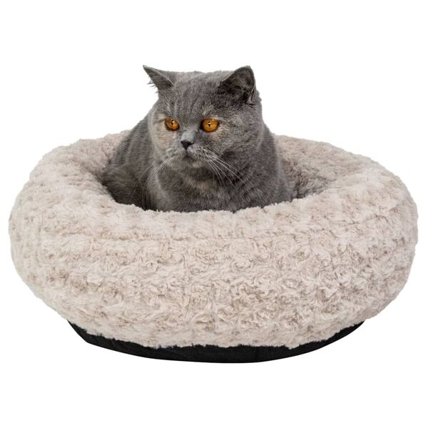 Jack and Vanilla Pet Basket Softy XS 45x45x15cm Rosette Beige