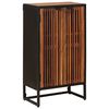 vidaXL Highboard 53 x 30 x 95 cm Solid Mango Wood and Engineered Wood