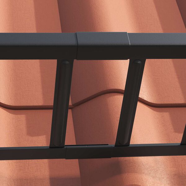 vidaXL 1200 x 2.5 x 20 cm Steel