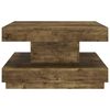 vidaXL Coffee Table Dark Brown 60x60x35 cm MDF