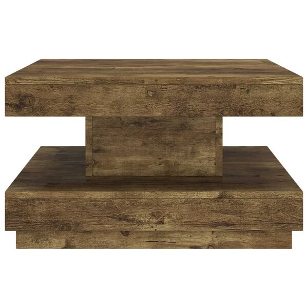 vidaXL Coffee Table Dark Brown 60x60x35 cm MDF