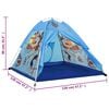 vidaXL Children Play Tent Blue 120x120x90 cm