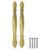 vidaXL Handle 923 pcs Gold Zinc Alloy