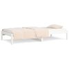 vidaXL Day Bed without Mattress White 80x200 cm Solid Wood Pine
