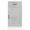 vidaXL Kitchen Base Cabinet&nbsp;Porto Concrete Grey Engineered Wood