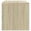 vidaXL TV Cabinet Sonoma Oak 80x40x40 cm Engineered Wood
