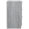 vidaXL Bedside Cabinet Grey Sonoma 40x36x65 cm