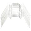 vidaXL Greenhouse Clips 100 pcs W Type Galvanised Steel