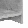vidaXL TV Stand Concrete Grey 102 x 35 x 45 cm Engineered Wood