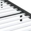 vidaXL Bed Frame without Mattress Grey Solid Wood 200x200 cm (810039+814116)
