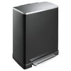 EKO Pedal Bin E-Cube 50 L Matte Black