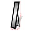 vidaXL Mirrors Black Glass