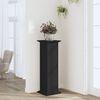 vidaXL Plant Stand Black 33x33x100 cm Engineered Wood