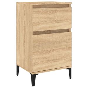 vidaXL Bedside Cabinet Sonoma Oak 40x35x70 cm