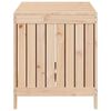 vidaXL Garden Storage Box 121x55x64 cm Solid Wood Pine