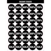 rillprint Discount Stickers Assortment Regular 10 sheets x 5 boxes