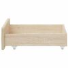 vidaXL Bed Drawers 2 pcs Cream Engineered Wood and Fabric