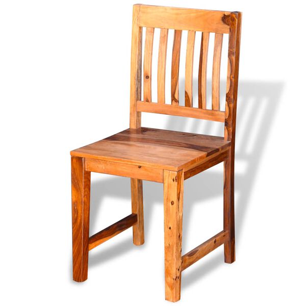 vidaXL Dining Chairs 6 pcs Solid Wood