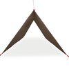 vidaXL Camping Tarp Brown 506x306 cm Waterproof