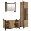 vidaXL Bathroom Cabinet Set 3 pcs Artisan Oak 40 x 36 x 181 cm