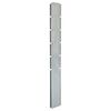 vidaXL Garden Fence Posts 30 pcs Silver 160 cm&nbsp;Galvanised Steel