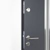 vidaXL Front Door Anthracite 90x200 cm Aluminium