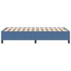 vidaXL Box Spring Bed Blue 100 x 200 cm Velvet