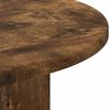 vidaXL End Table Smoked Oak 39.7 x 39.7 x 60 cm Engineered Wood