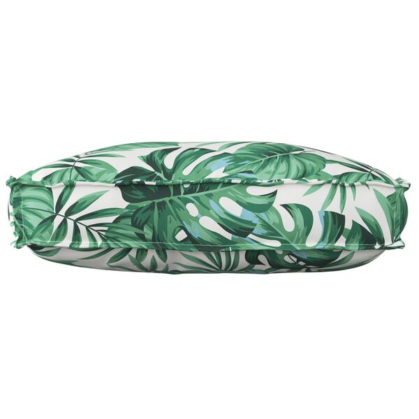 vidaXL Cushion Leaf Leaf Pattern 70 x 40 x 12 cm Oxford Fabric