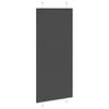 vidaXL Pleated Blind Black 95x200 cm Fabric Width 94.4 cm Polyester