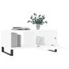 vidaXL Coffee Table White 90x50x40 cm Engineered Wood