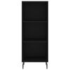 vidaXL Sideboard Black 34.5x32.5x90 cm Engineered Wood