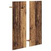 vidaXL Wall-Mounted Coat Rack Old Wood 70 x 10 x 90 cm Engineered wood