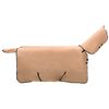 vidaXL Horse Blanket Cappuccino 145 cm Polyester