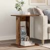 vidaXL Side Table Old Wood 45 x 40 x 62.5 cm Engineered Wood