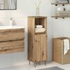 vidaXL Bathroom Cabinet Artisan Oak 30x30x100 cm Engineered Wood