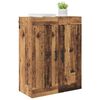 vidaXL Wall Mounted Cabinet Old Wood 69.5 x 34 x 90 cm Engineered Wood