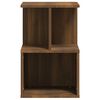 vidaXL Bedside Cabinets 2 pcs Brown Oak 35x35x55 cm Engineered Wood