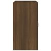 vidaXL Wall Cabinet Brown Oak 60x31x60 cm Engineered Wood