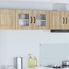 vidaXL Kitchen Cabinet with Storage Kalmar Sonoma Oak 80 x 31 x 40 cm