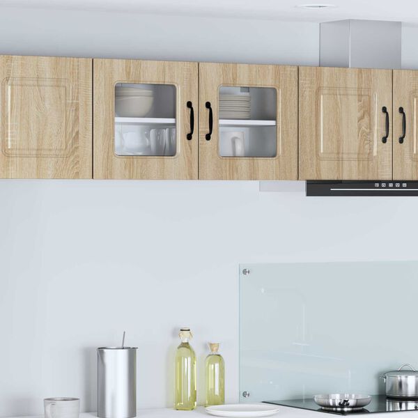 vidaXL Kitchen Cabinet with Storage Kalmar Sonoma Oak 80 x 31 x 40 cm