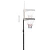 vidaXL Basketball Stand White 216-250 cm Polyethene
