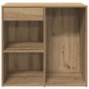 vidaXL Cosmetic Cabinet Artisan Oak 80x40x75 cm Engineered Wood