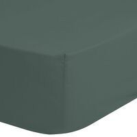 Good Morning Fitted Sheet 90x200 cm Olive