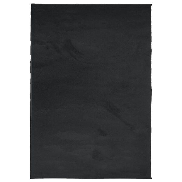 vidaXL Rug OVIEDO Short Pile Black 300x400 cm