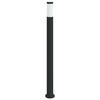 vidaXL Bollard Light with Sensor 110 cm Stainless Steel IP44