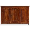 vidaXL Sideboard Solid Acacia Wood 115x35x75 cm