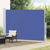 vidaXL Patio Retractable Side Awning 200x300 cm Blue