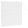 vidaXL Venetian Blinds Height Adjustable White 130 x 125 cm Aluminium